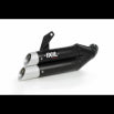 ESCAPE IXIL FULL SYSTEM - DUAL HYPERLOW BLACK XL - KAWASAKI Z 650 RS 22-23 (ER650M ER650MA2)