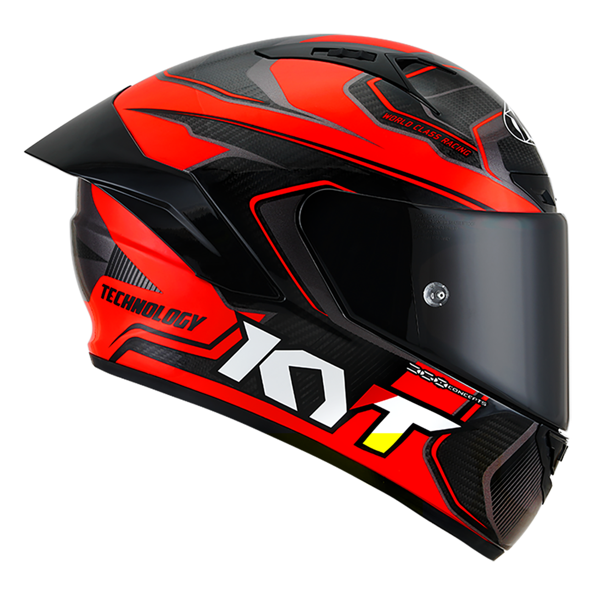 CASCO KYT NZ-RACE CARBON COMPETITION RED