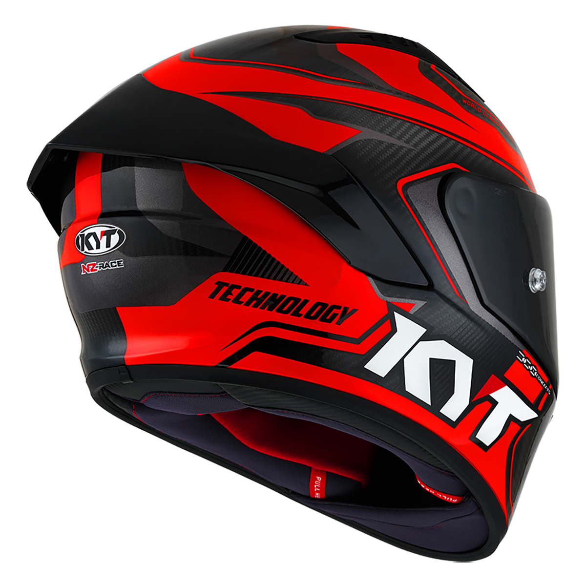 CASCO KYT NZ-RACE CARBON COMPETITION RED