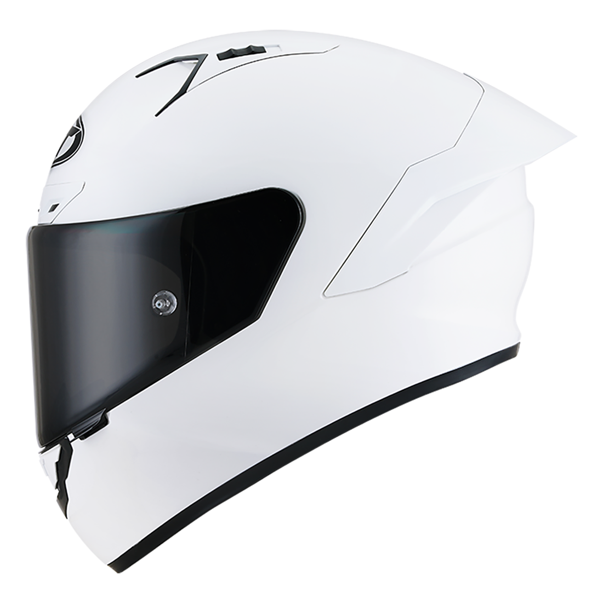 CASCO KYT NZ-RACE PLAIN WHITE