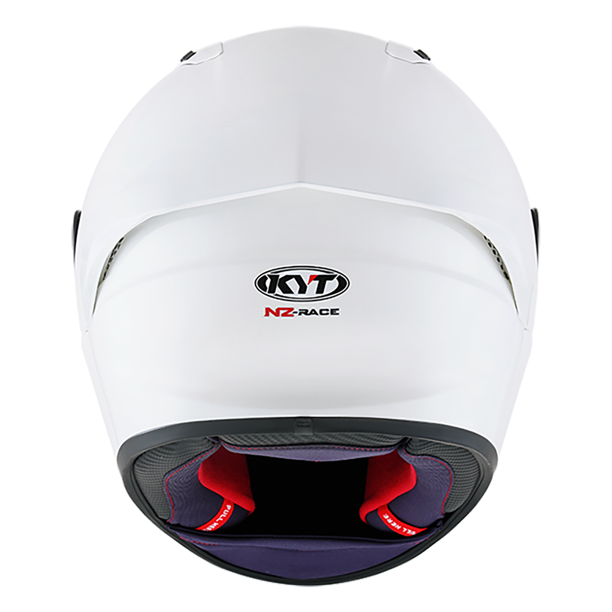 CASCO KYT NZ-RACE PLAIN WHITE