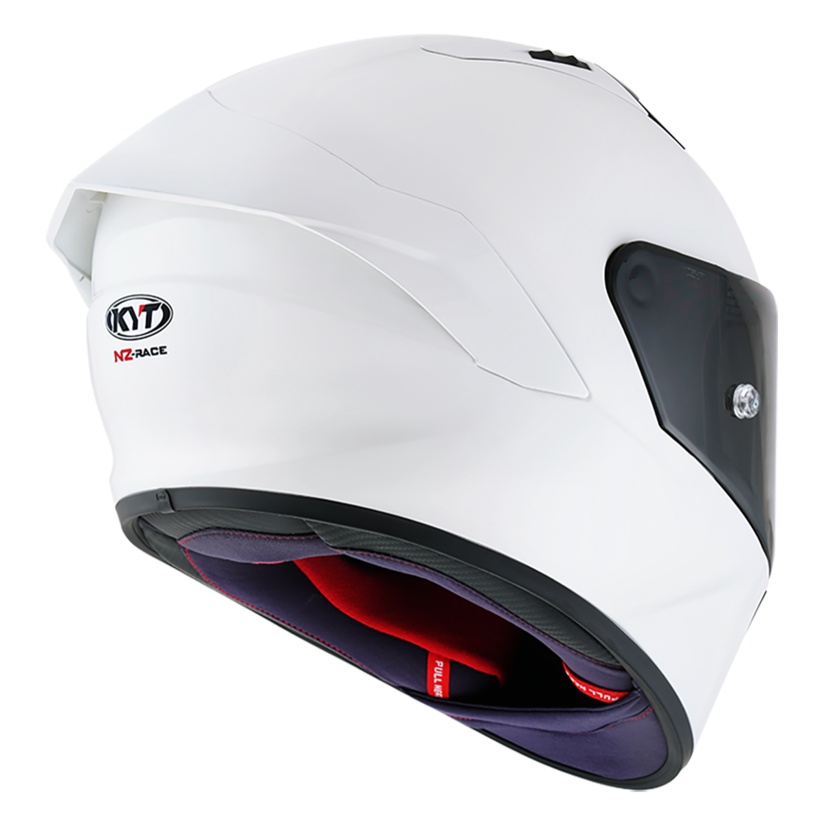 CASCO KYT NZ-RACE PLAIN WHITE