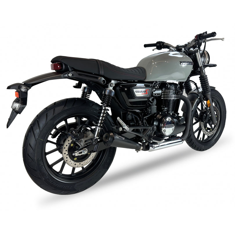 ESCAPE IXIL SLIP ON - IRONHEAD CONICAL BLACK INOX - HONDA GB 350 S 2025 (NC59)