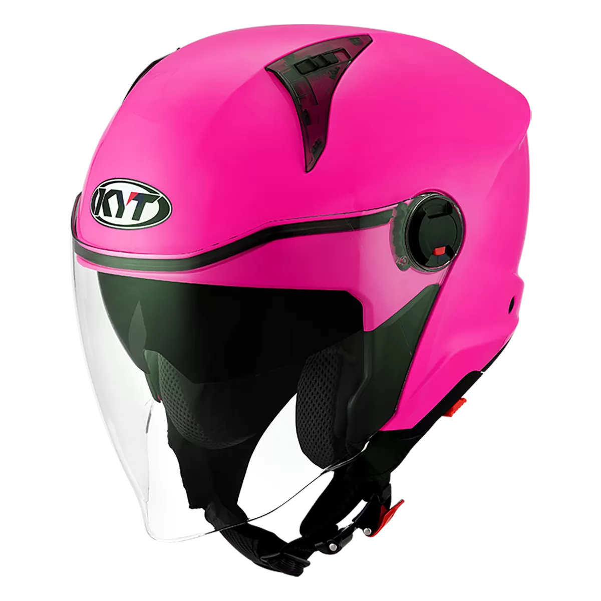 CASCO KYT D-CITY PLAIN FUXIA FLUO