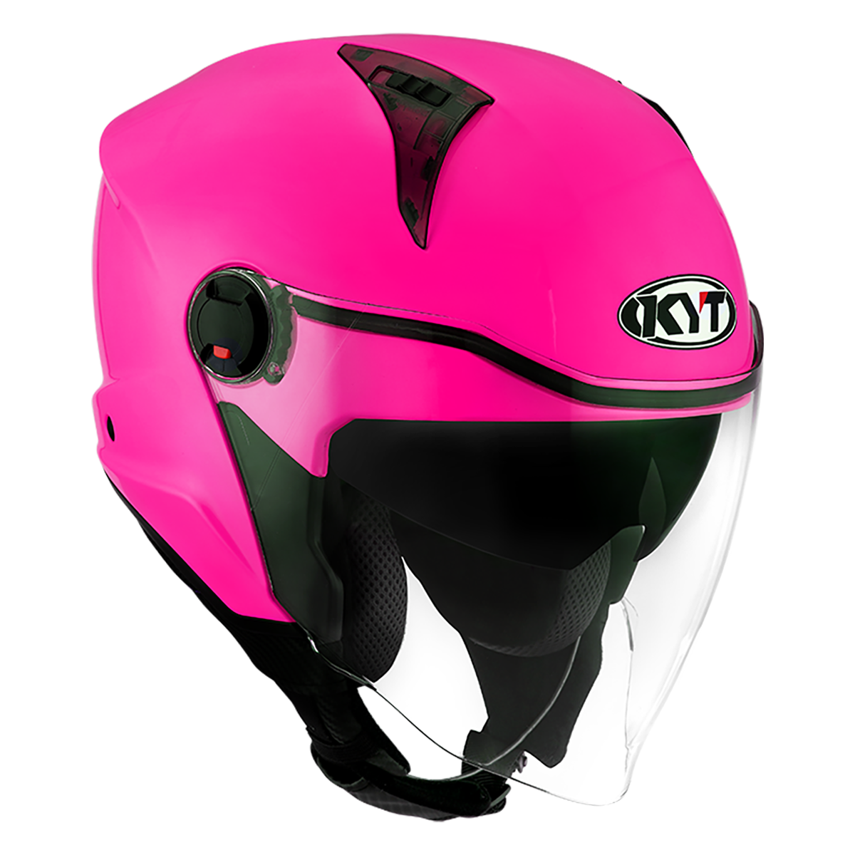 CASCO KYT D-CITY PLAIN FUXIA FLUO