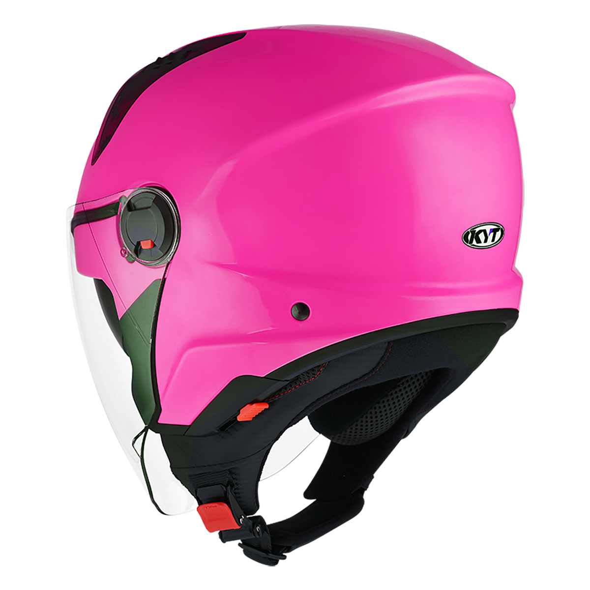 CASCO KYT D-CITY PLAIN FUXIA FLUO