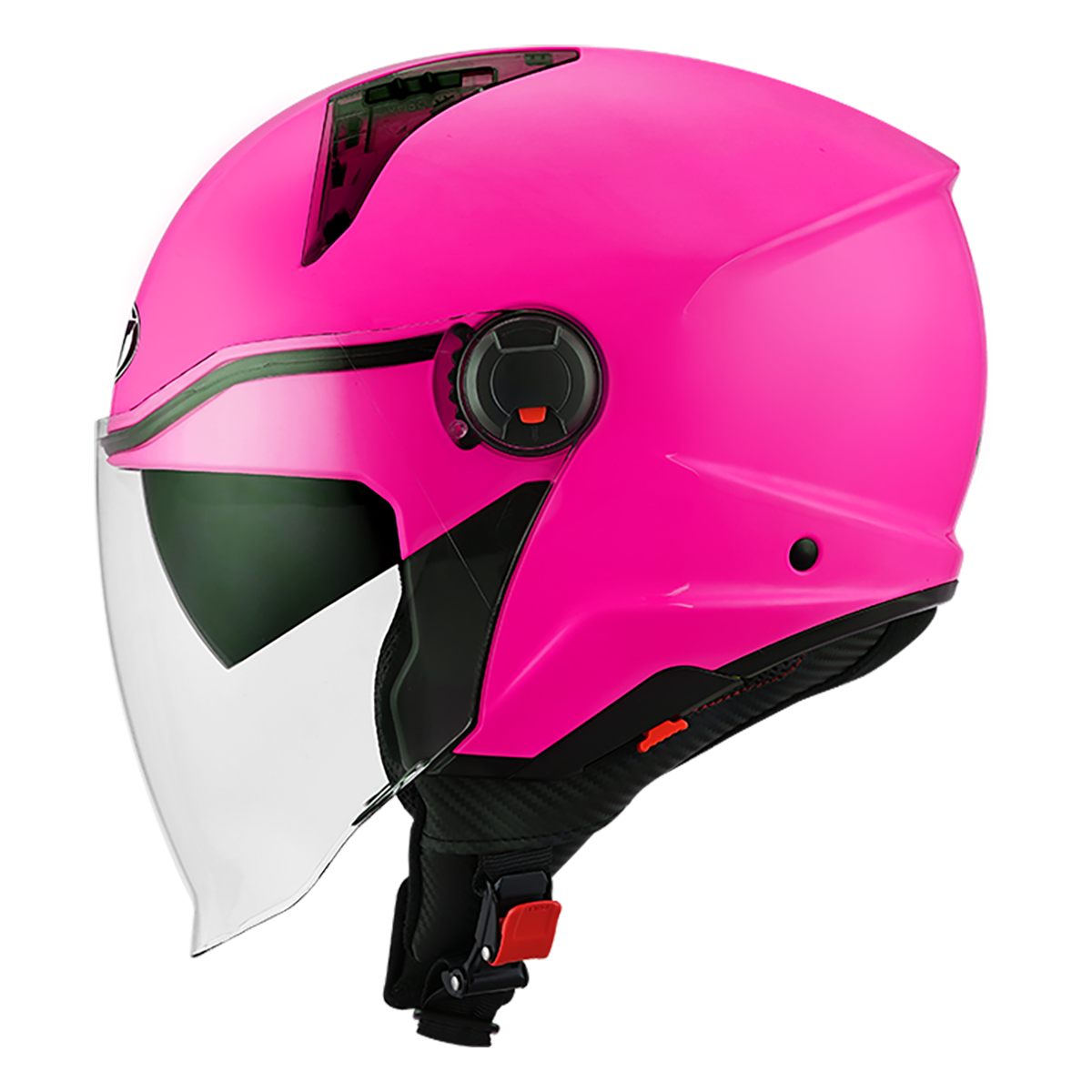 CASCO KYT D-CITY PLAIN FUXIA FLUO
