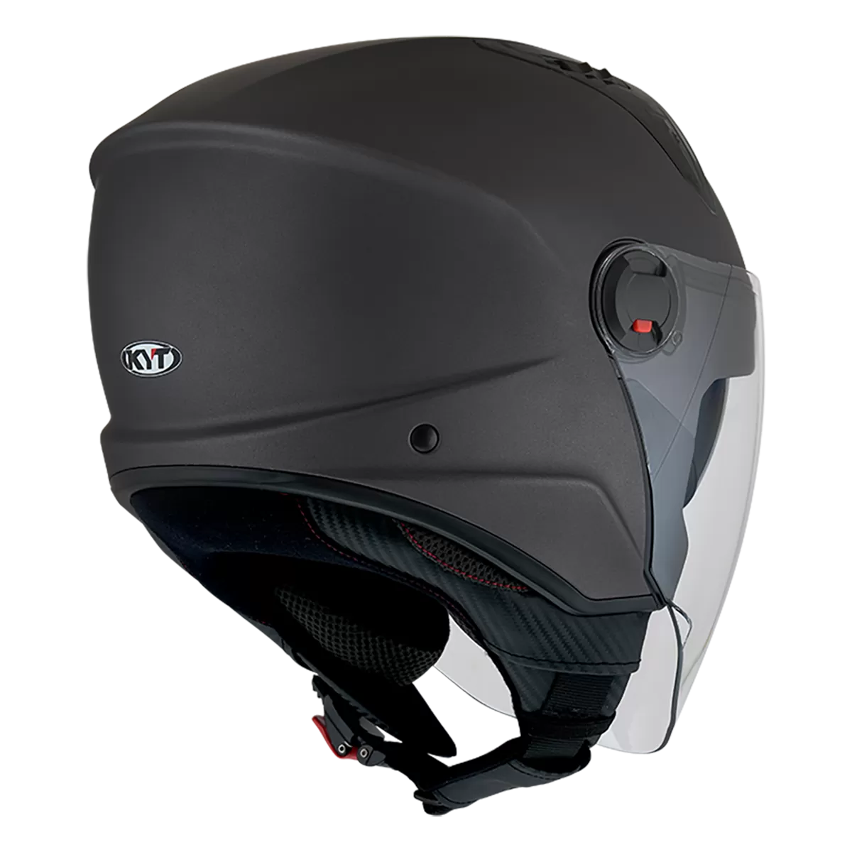 CASCO KYT D-CITY PLAIN MATT GUN METAL