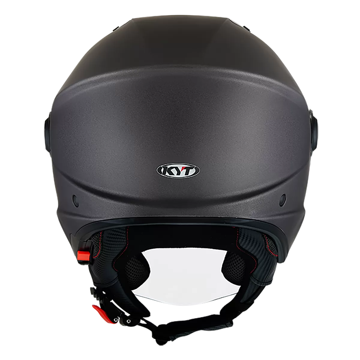 CASCO KYT D-CITY PLAIN MATT GUN METAL
