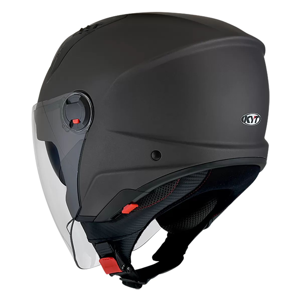 CASCO KYT D-CITY PLAIN MATT GUN METAL