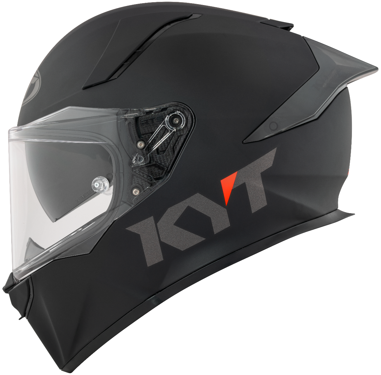 CASCO KYT R2R PLAIN MATT BLACK