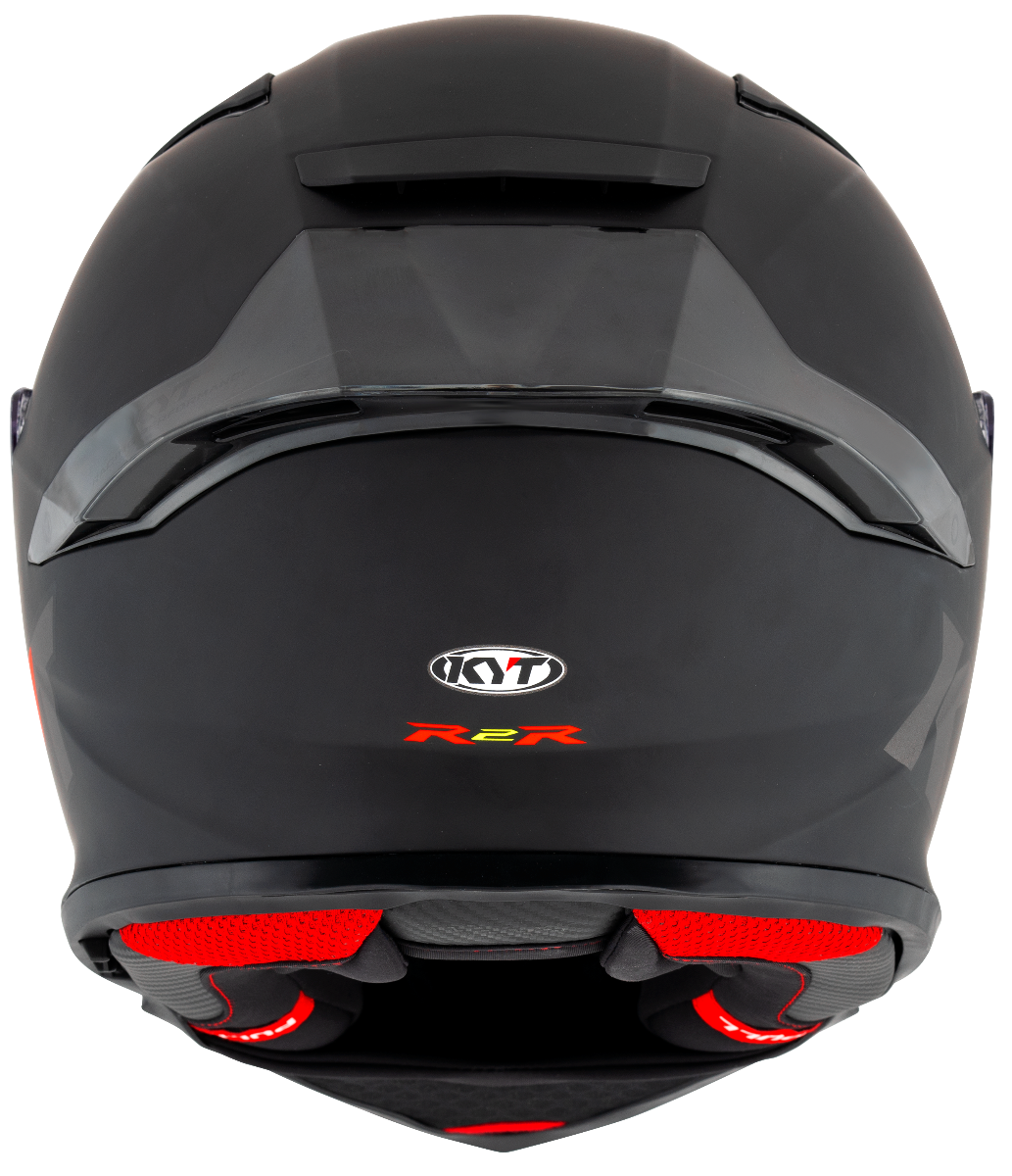 CASCO KYT R2R PLAIN MATT BLACK