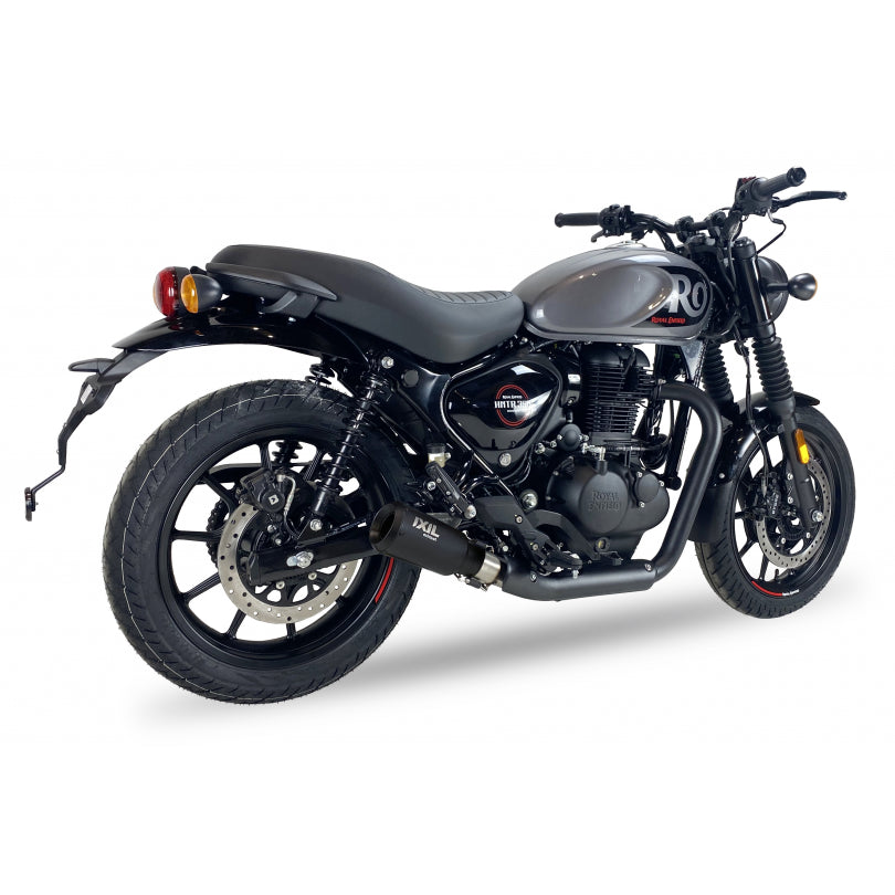 ESCAPE IXIL SLIP ON - RACE XTREM BLACK - ROYAL ENFIELD HUNTER 350