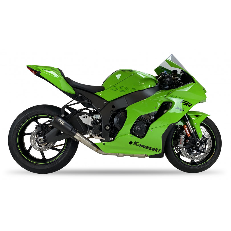 ESCAPE IXIL SLIP ON - RACE XTREM BLACK - KAWASAKI ZX-10 R / RR 21-24 (ZXT02L)