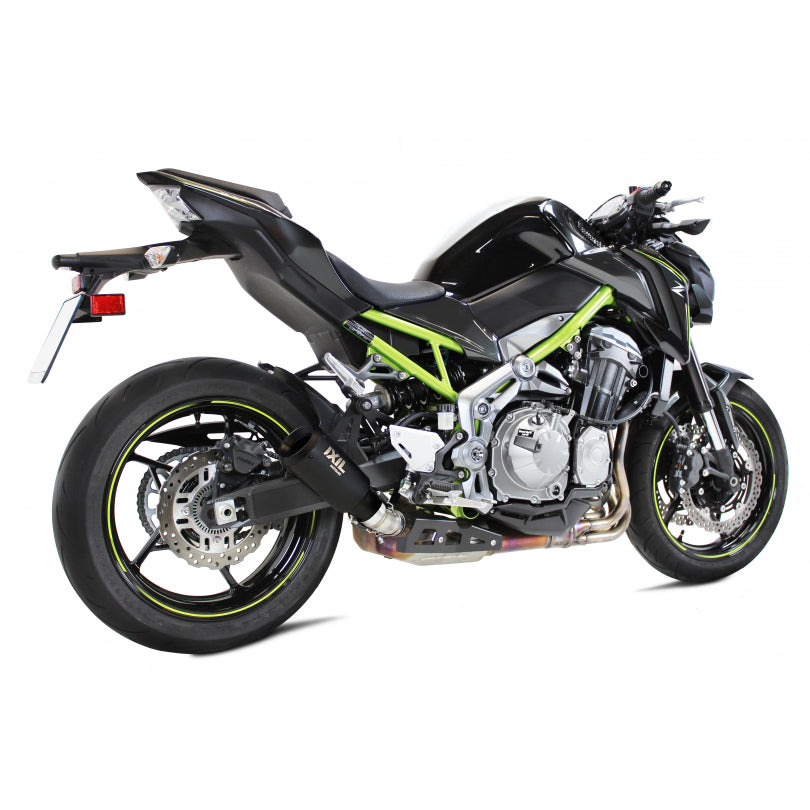 ESCAPE IXIL SLIP ON - RACE XTREM BLACK - KAWASAKI Z 900 A2 20-24 (ZR900H ZR900HA2 ZR900P ZR900PA2)
