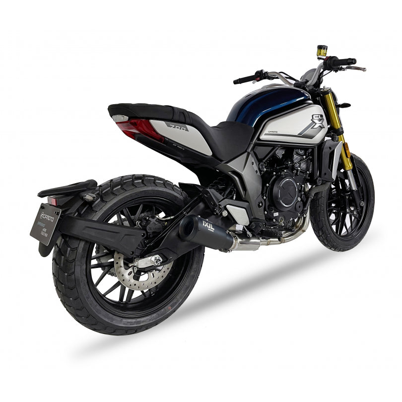 ESCAPE IXIL FULL SYSTEM - RACE XTREM BLACK - CFMOTO 700 CL-X 19-23 (CF700-2) HERITAGE/SPORT/ADVENTURE