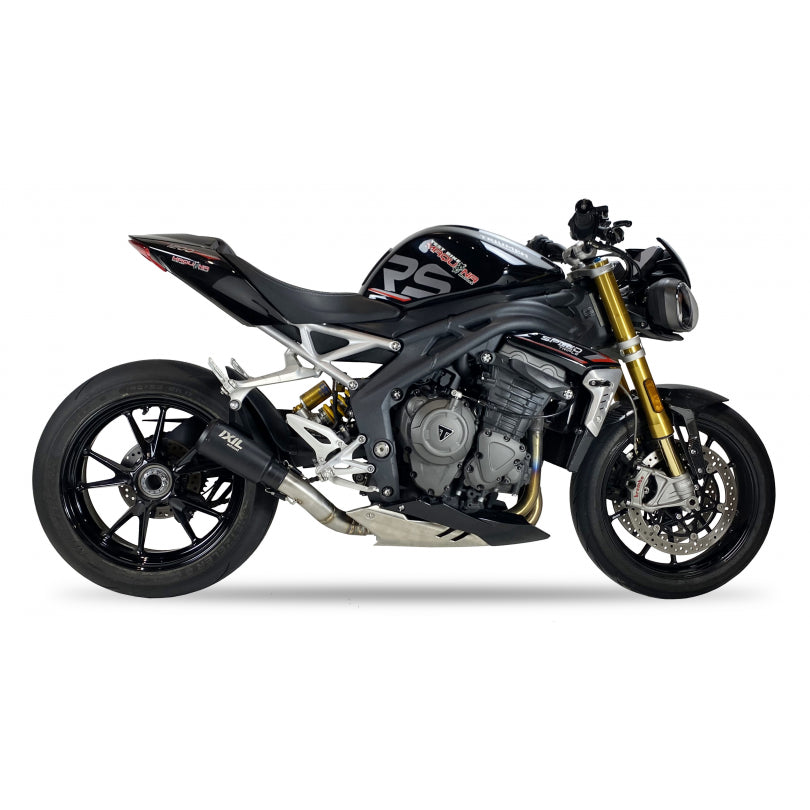 ESCAPE IXIL SLIP ON - RACE XTREM BLACK - TRIUMPH SPEED TRIPLE 1200 RS / RR 21-24 (PB01)