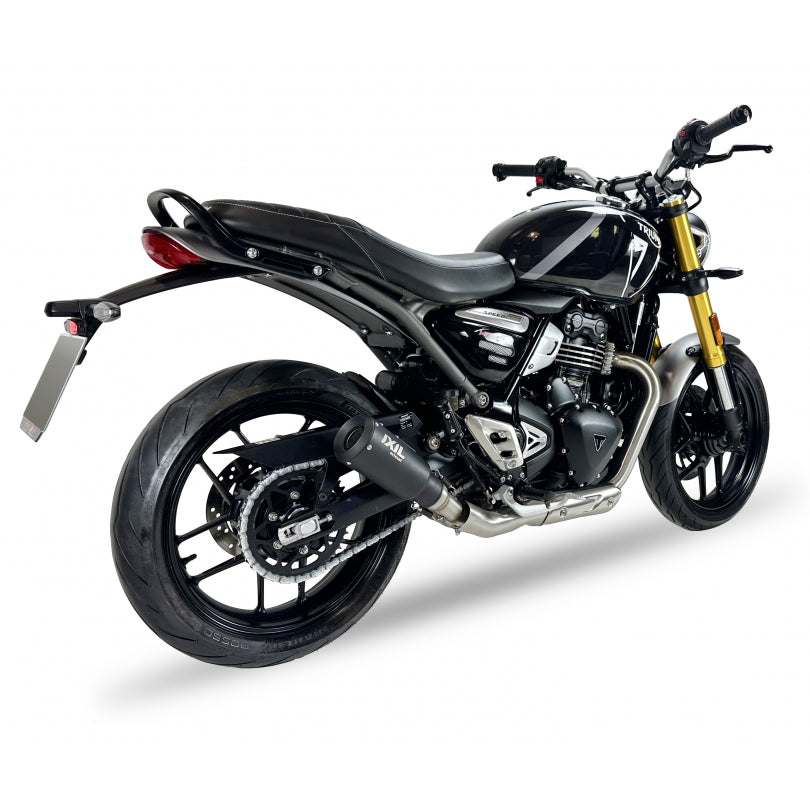 ESCAPE IXIL SLIP ON -  RACE XTREM BLACK - TRIUMPH SPEED 400 / SCR 400 X / SCR 400 XC (T010 / T0B0)