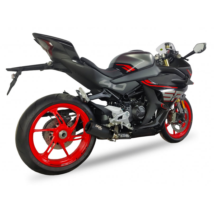 ESCAPE IXIL SLIP ON - RACE XTREM BLACK - CFMOTO 450 SRS