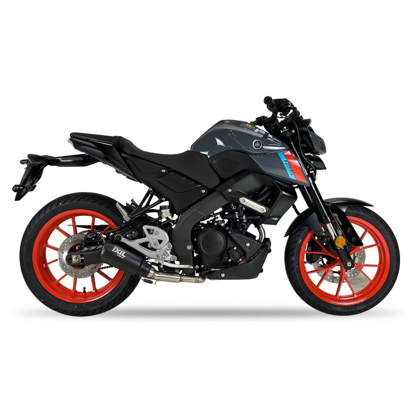 ESCAPE IXIL FULL SYSTEM - RACE XTREM BLACK - YAMAHA MT 125 21-23 (RE40)