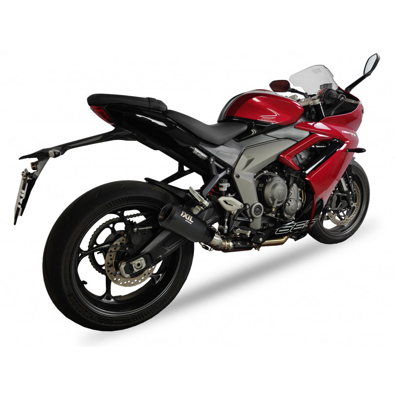 ESCAPE IXIL FULL SYSTEM - RACE XTREM BLACK - TRIUMPH DAYTONA 660 24-26 (LG20 LG21)