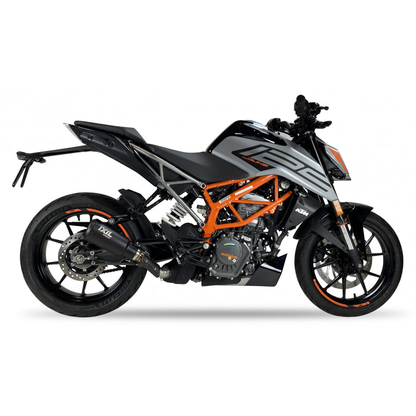 ESCAPE IXIL SLIP ON - RACE XTREM BLACK - KTM DUKE 125 21-23 (KTM IS DUKE - KTM 125 DUKE)