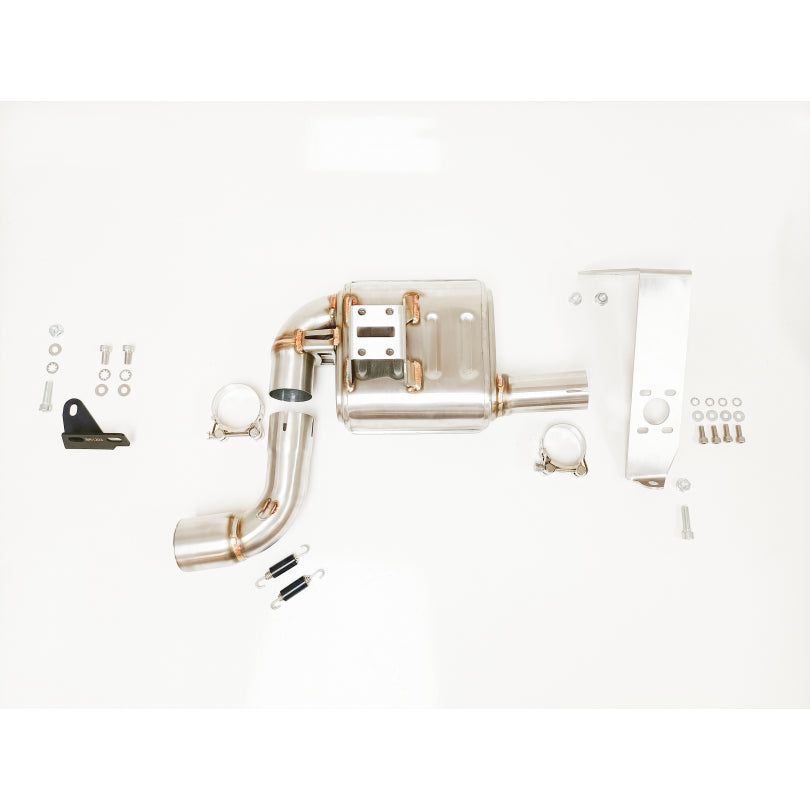 ESCAPE IXIL SLIP ON - SPORT XTREM BLACK - QJ MOTOR SRK 400