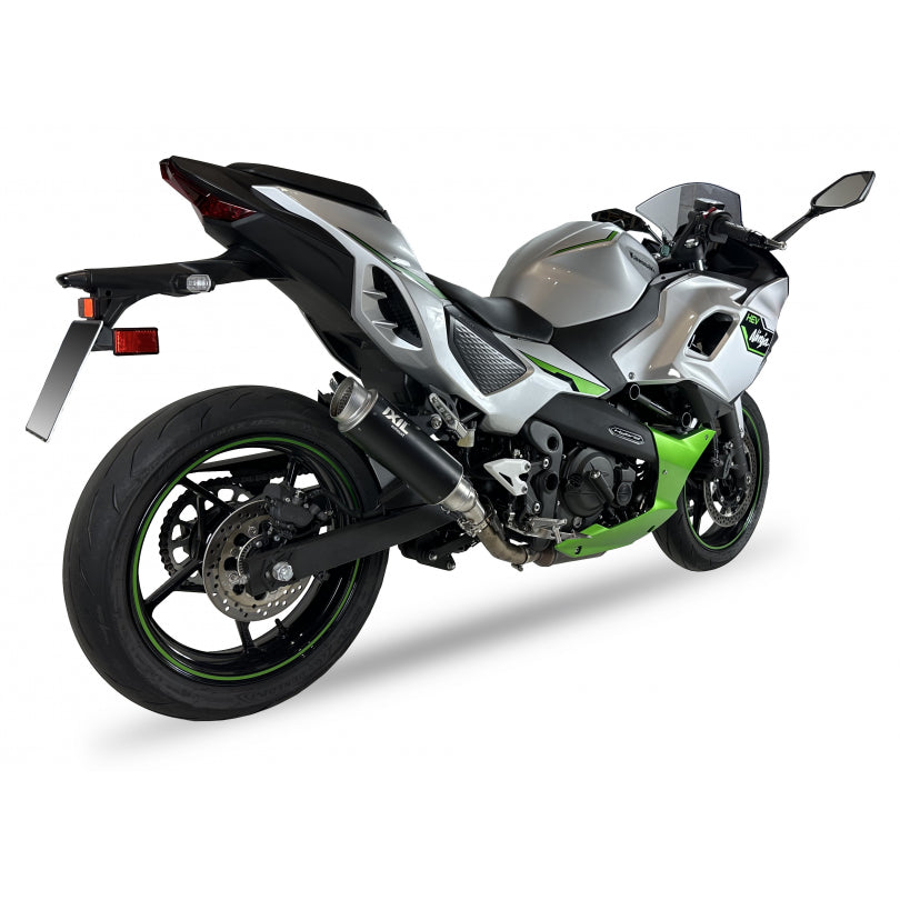 ESCAPE IXIL SLIP ON - SPORT XTREM BLACK - KAWASAKI NINJA 7 HYBRID (CX500A) / Z 7 HYBRID (CR500A)