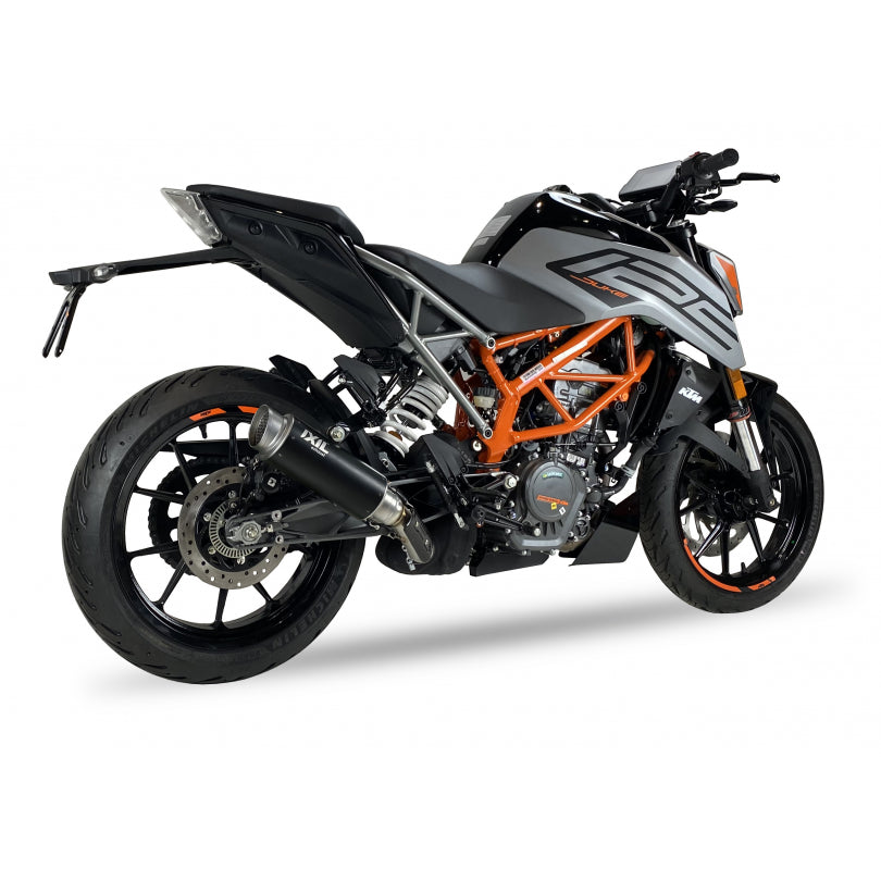 ESCAPE IXIL SLIP ON - SPORT XTREM BLACK - KTM DUKE 125 21-23 (KTM IS DUKE - KTM 125 DUKE)