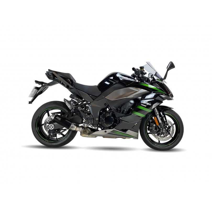 ESCAPE IXIL SLIP ON - SPORT XTREM BLACK - KAWASAKI NINJA 1000 SX 20-24 (ZXT02K)