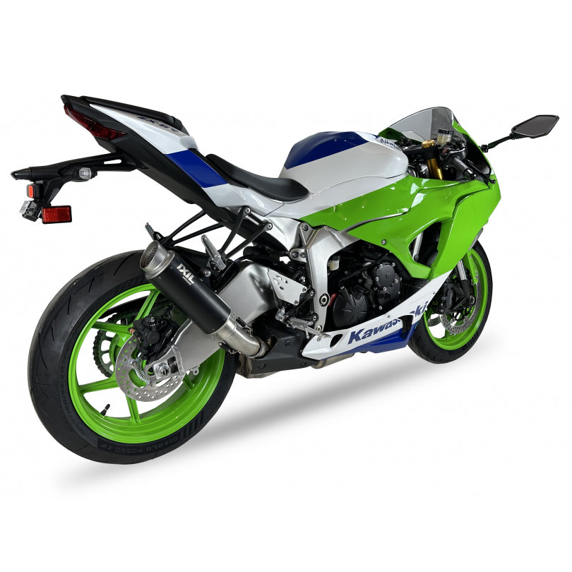 ESCAPE IXIL SLIP ON - SPORT XTREM BLACK - KAWASAKI ZX-6 R NINJA 24-25 (ZX636J)