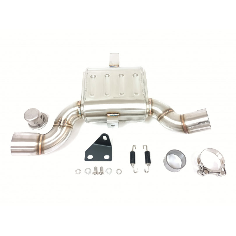 ESCAPE IXIL SLIP ON - RACE XTREM BLACK - BENELLI BN 502 C 19-21 (PC36)