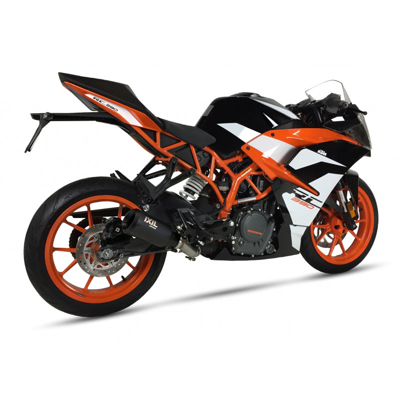 ESCAPE IXIL SLIP ON - RACE XTREM BLACK - KTM DUKE - RC 390 17-20 (KTM IS DUKE - KTM IS RC)