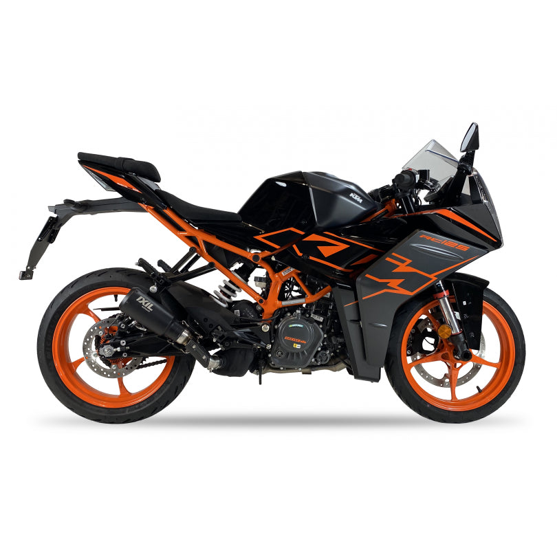 ESCAPE IXIL SLIP ON - RACE XTREM BLACK - KTM RC 390 21-24 (KTM RC)
