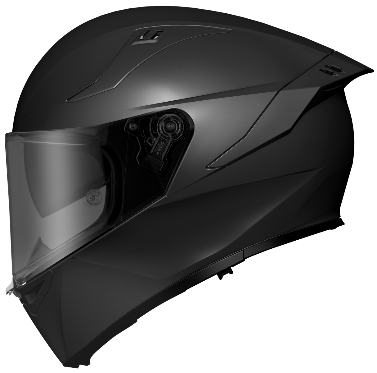 CASCO SUOMY SPEEDSTAR 2 PLAIN MATT BLACK