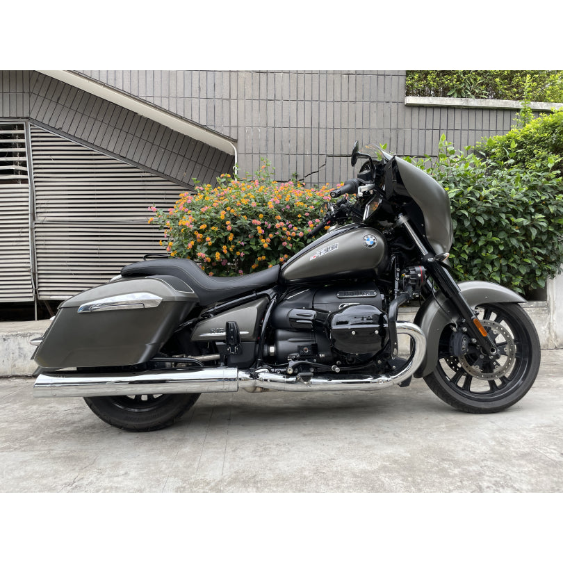 ESCAPE IXIL SLIP ON (RIGHT MUFFLER) - IRONHEAD ROUND CHROME - BMW R 18 B / TRANSCONTINENTAL / ROCTANE (RH18 RH18R)