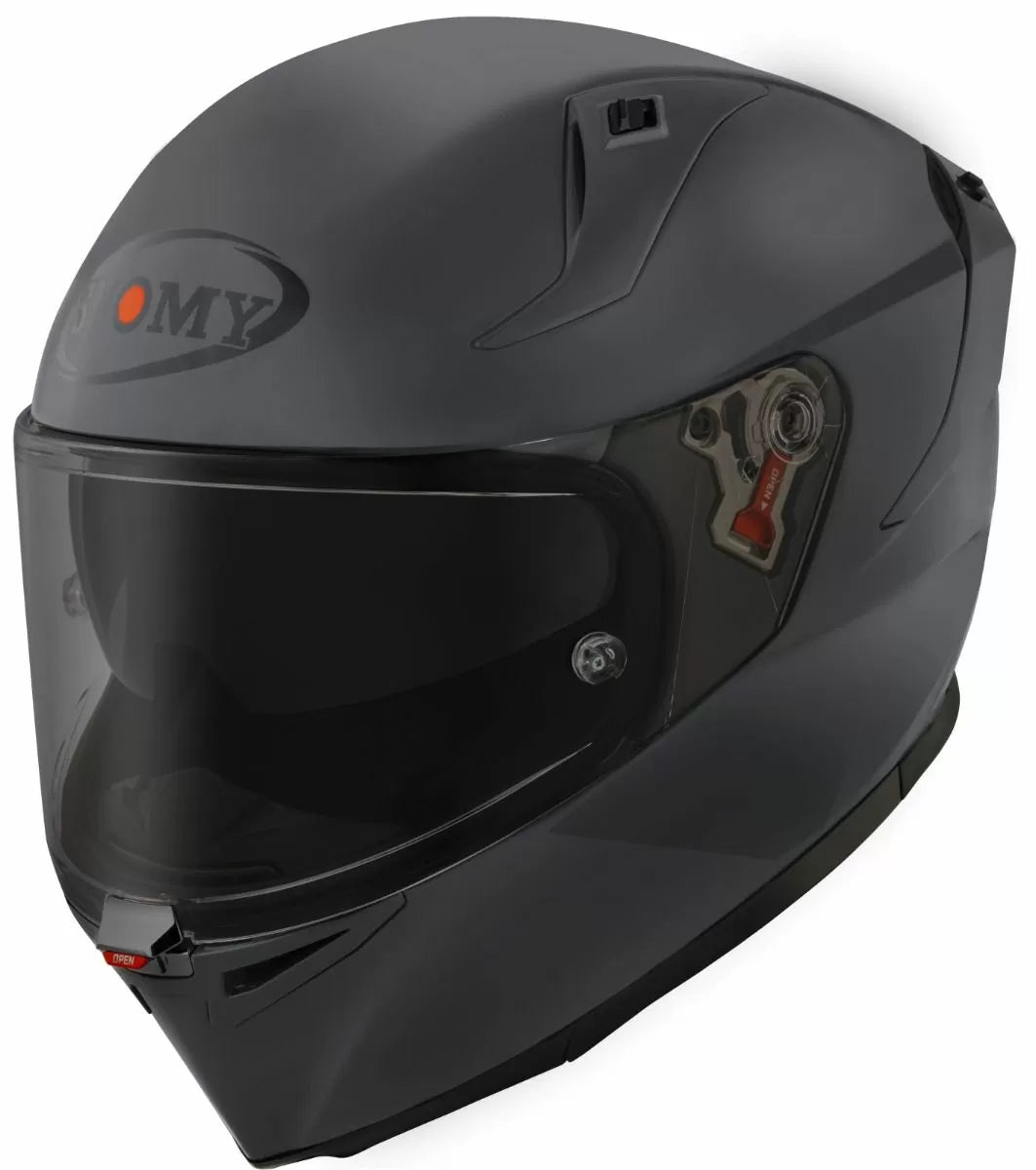 CASCO SUOMY SPEEDSTAR 2 PLAIN MATT BLACK