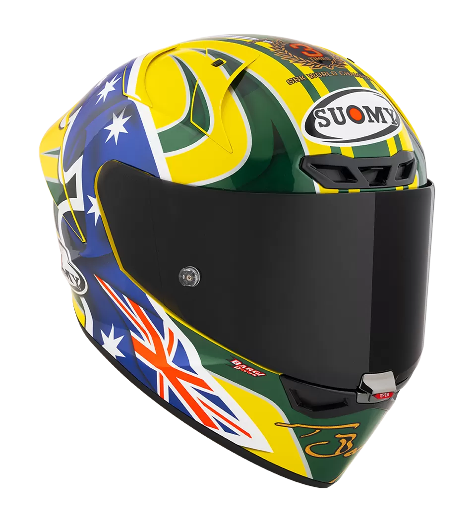 CASCO SUOMY S1-XR GP REPLICA TROY BAYLISS 2005