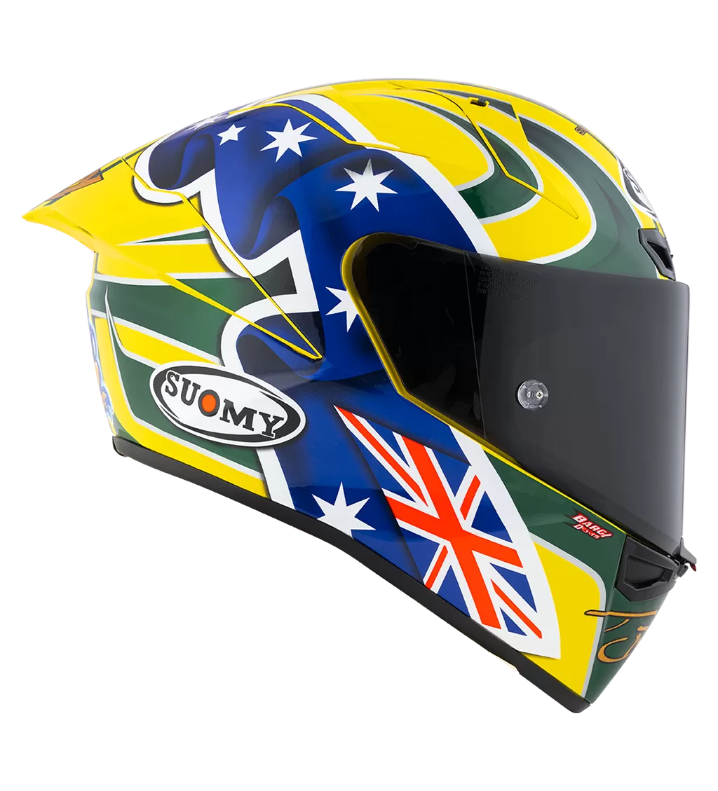 CASCO SUOMY S1-XR GP REPLICA TROY BAYLISS 2005