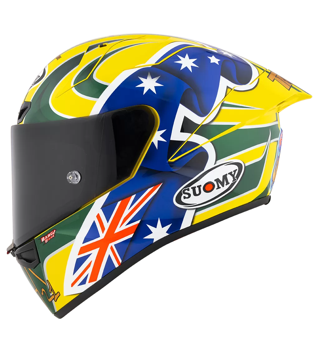 CASCO SUOMY S1-XR GP REPLICA TROY BAYLISS 2005