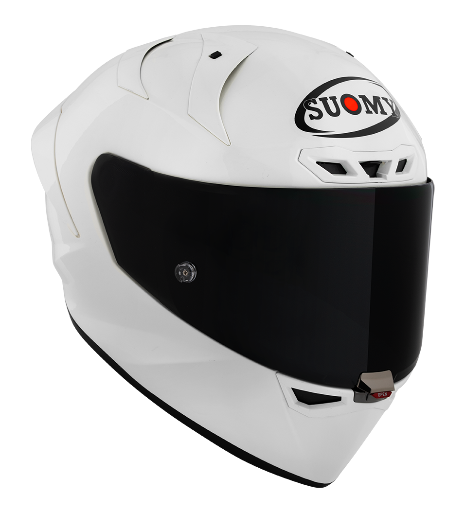 CASCO SUOMY S1-XR PLAIN WHITE
