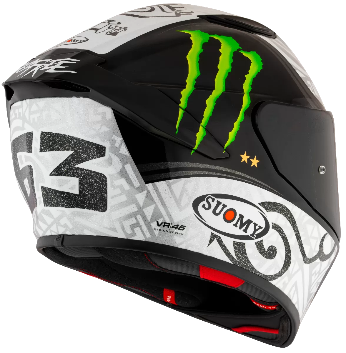 CASCO SUOMY TRACK-1 REPLICA BAGNAIA WINTER TEST MONSTER