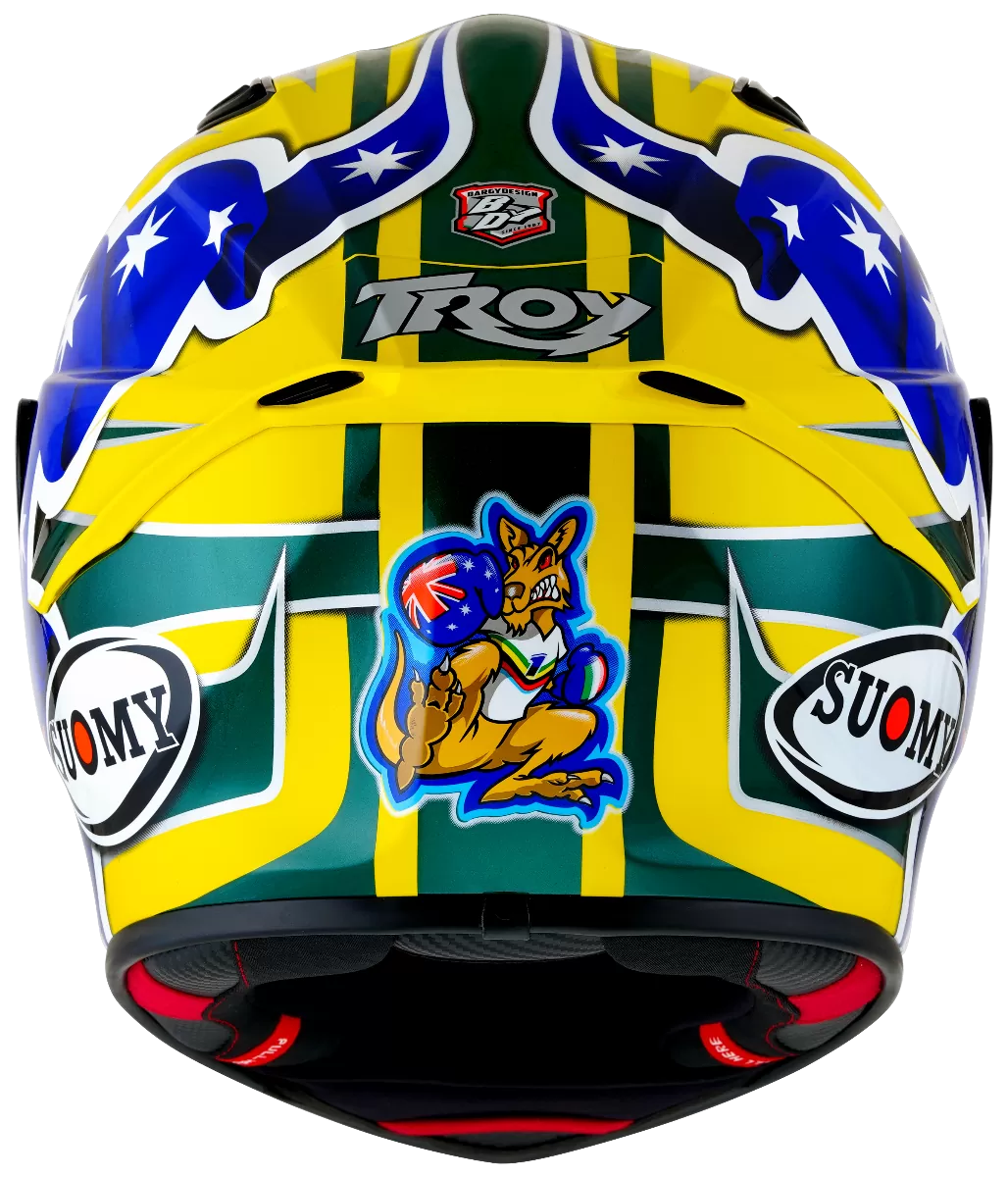 CASCO SUOMY TRACK-1 REPLICA TROY BAYLISS 2005