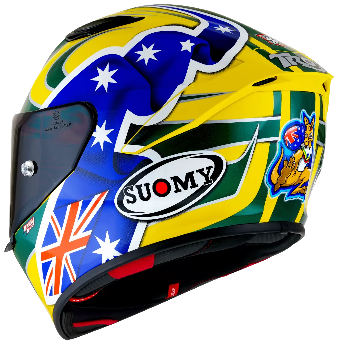 CASCO SUOMY TRACK-1 REPLICA TROY BAYLISS 2005