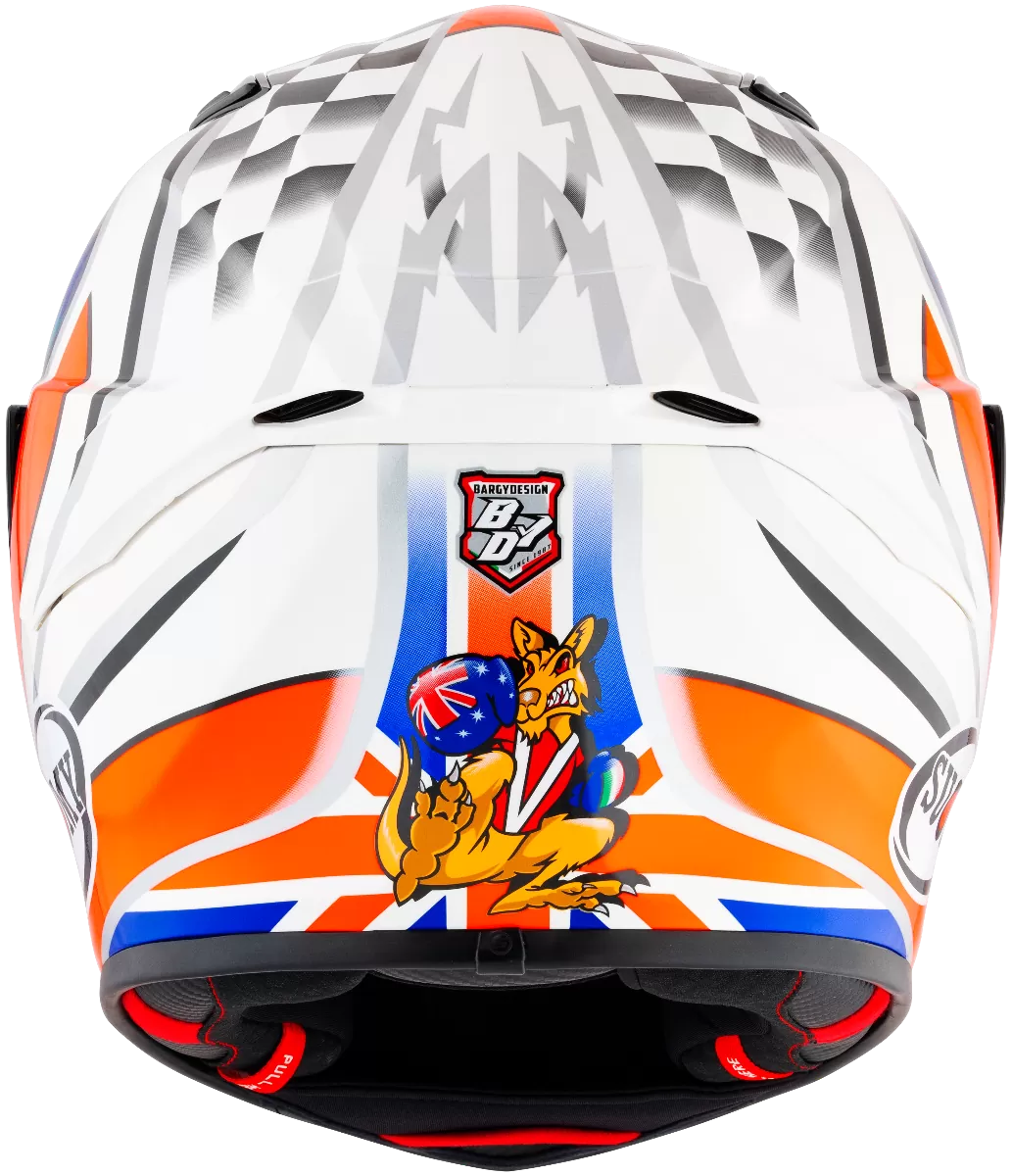 CASCO SUOMY TRACK-1 REPLICA TROY BAYLISS 2002