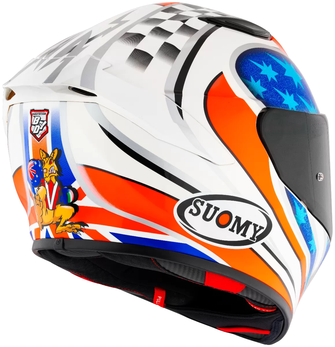 CASCO SUOMY TRACK-1 REPLICA TROY BAYLISS 2002