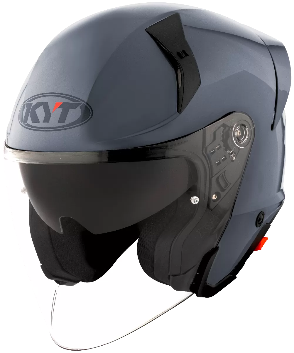 CASCO KYT TTR-JET PLAIN GRL GREY