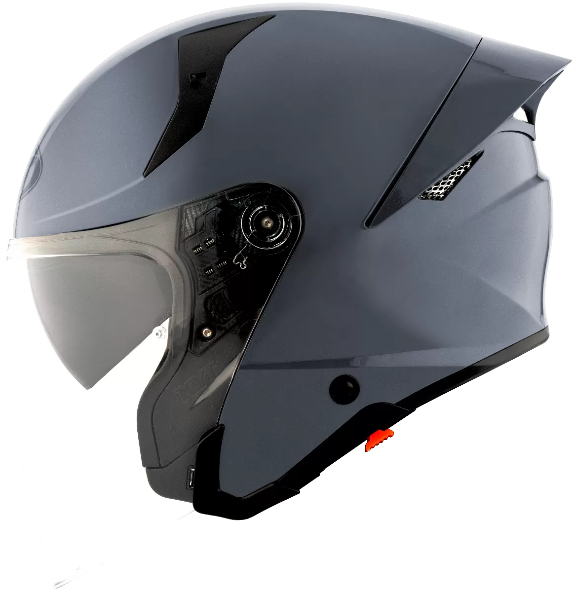 CASCO KYT TTR-JET PLAIN GRL GREY