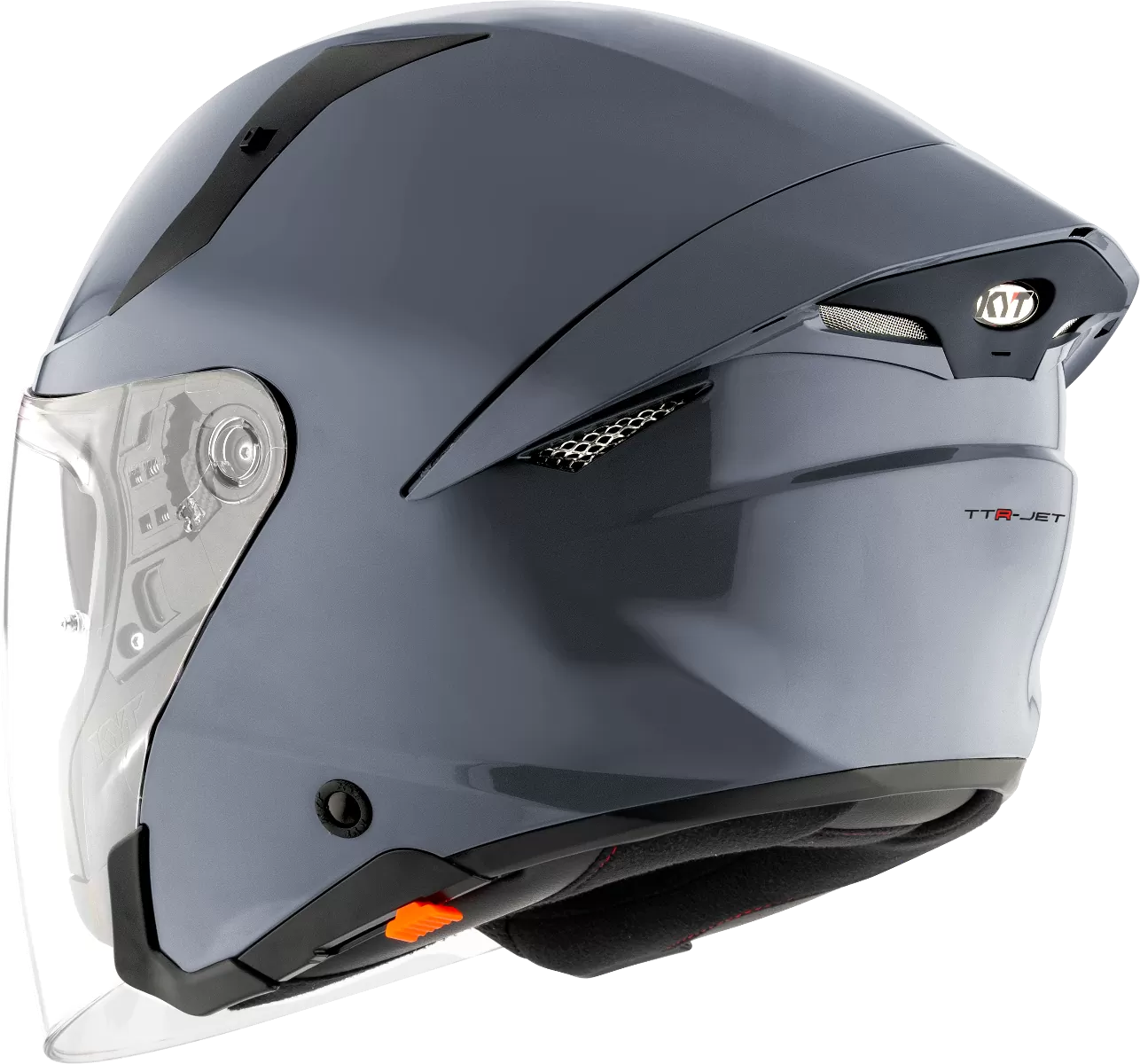 CASCO KYT TTR-JET PLAIN GRL GREY