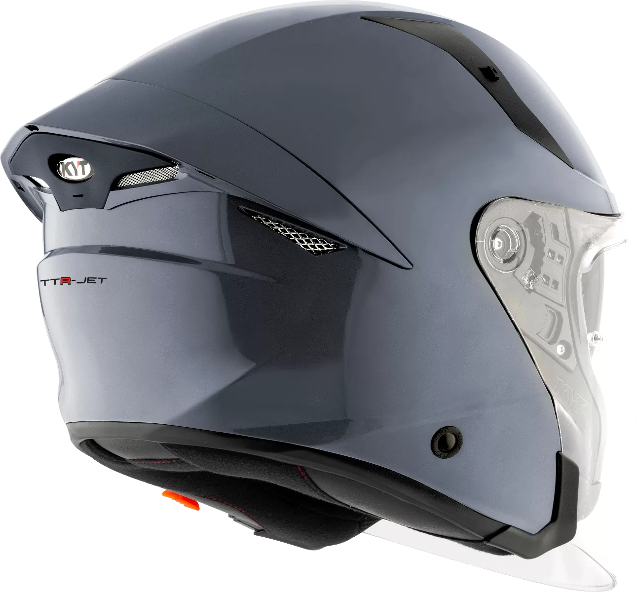 CASCO KYT TTR-JET PLAIN GRL GREY